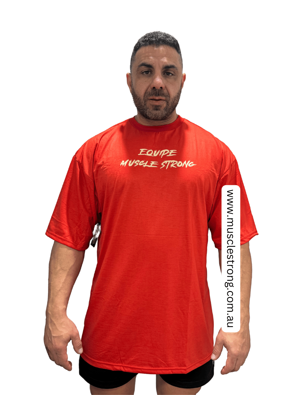 Red Arnold 2024 Muscle Strong OVERSIZED