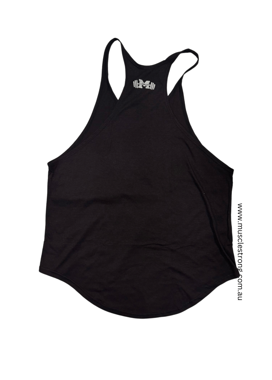 Brown Skull Stringer Singlet 2023