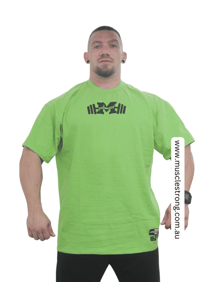Green Black Cross Muscle Strong OVERSIZED