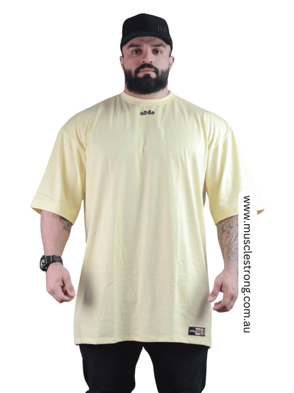 Yellow Black Muscle Strong OVERSIZED
